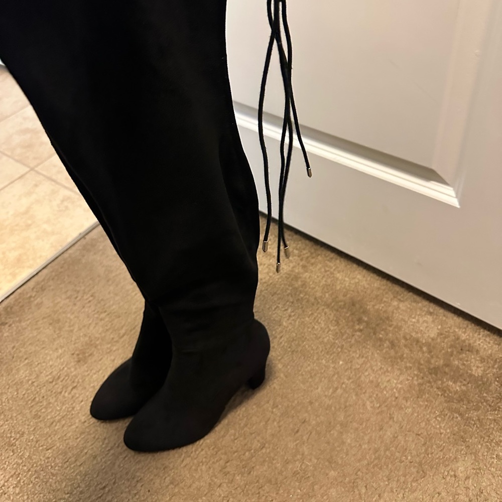 Knee high boots